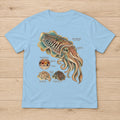 Cuttlefish Plate t-shirt in Light Blue