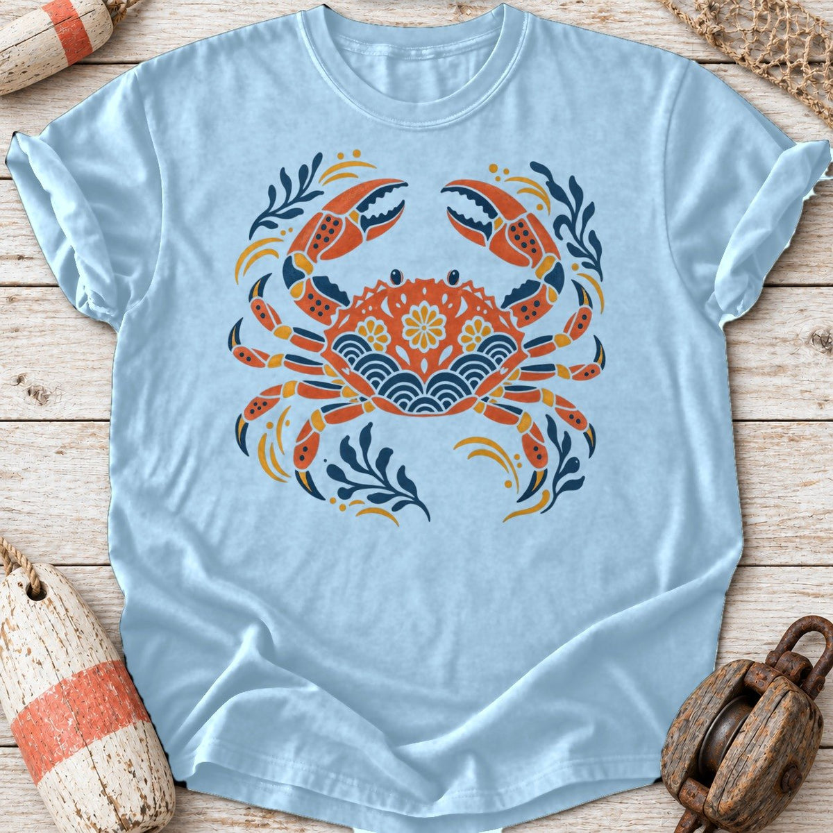 Folk Art Crab