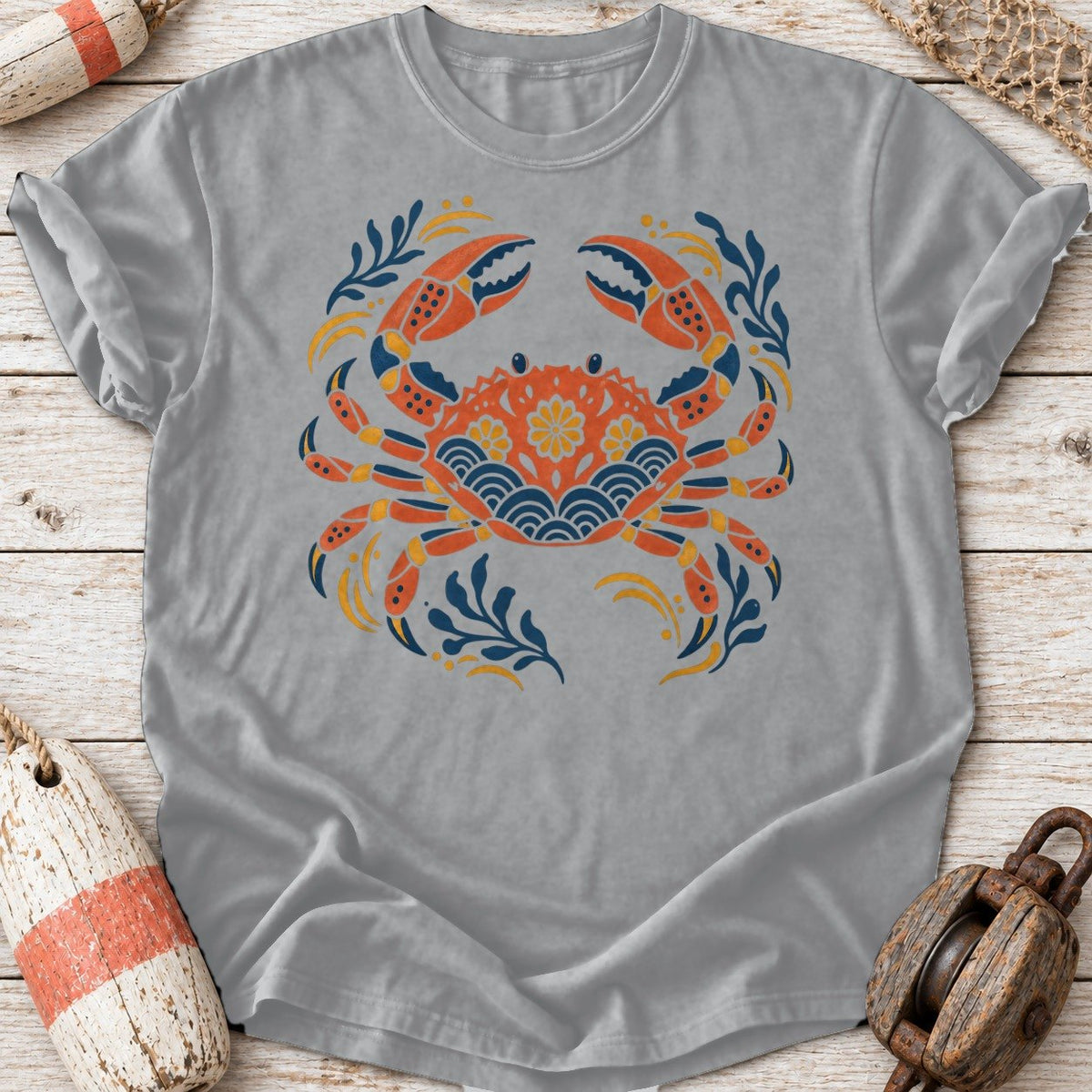 Folk Art Crab