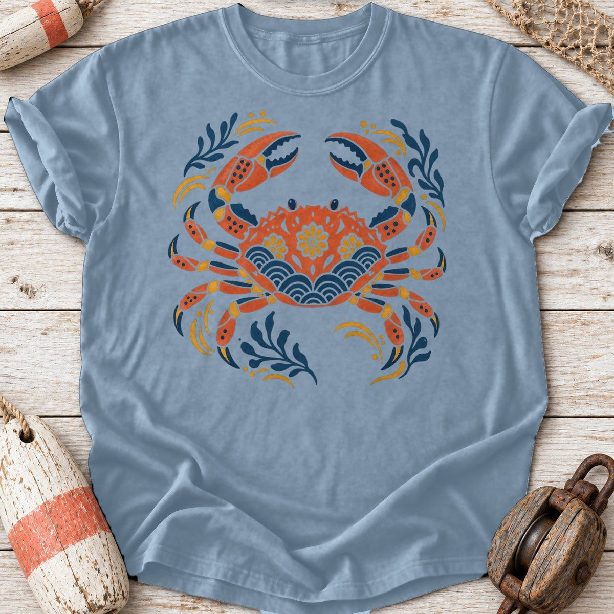 Folk Art Crab