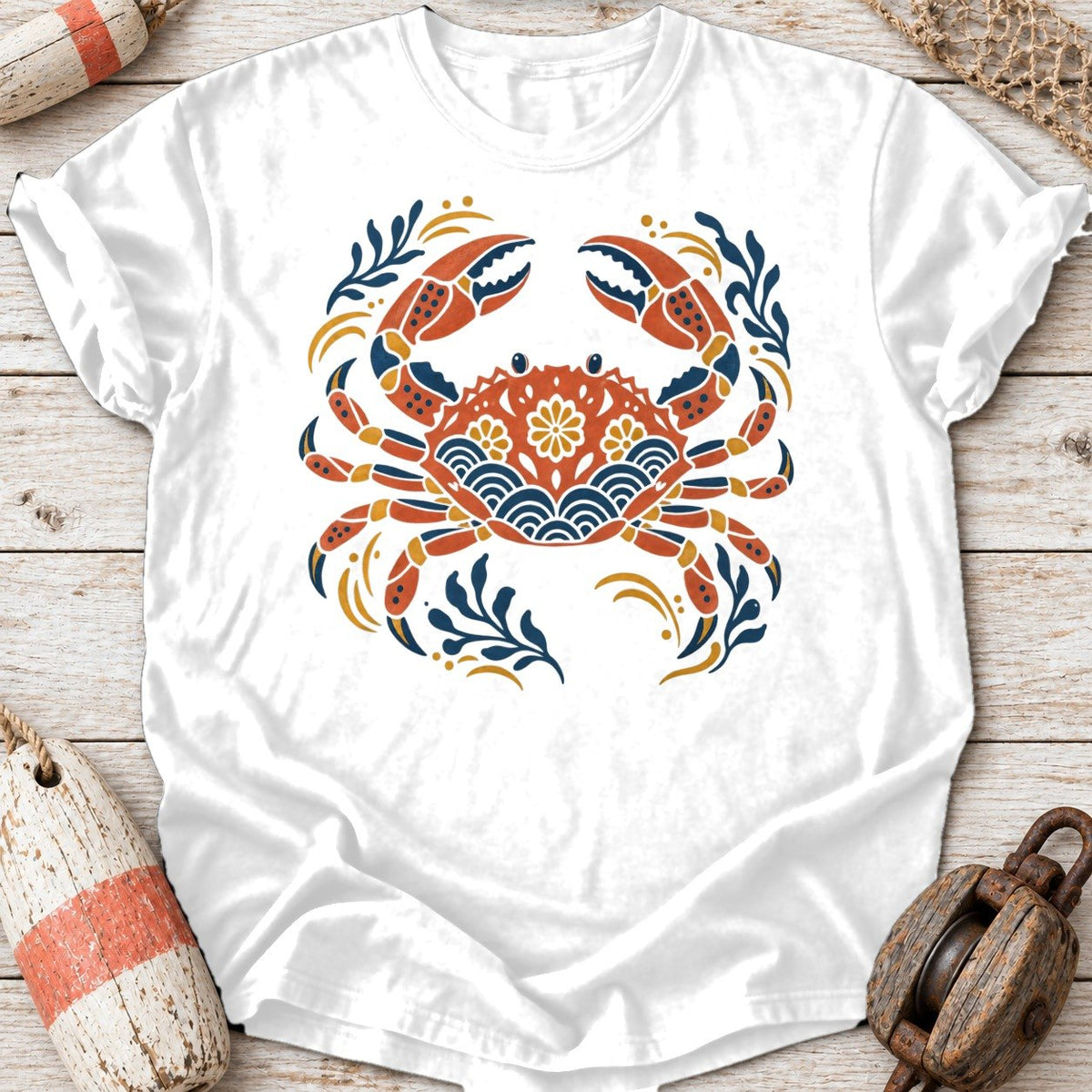 Folk Art Crab