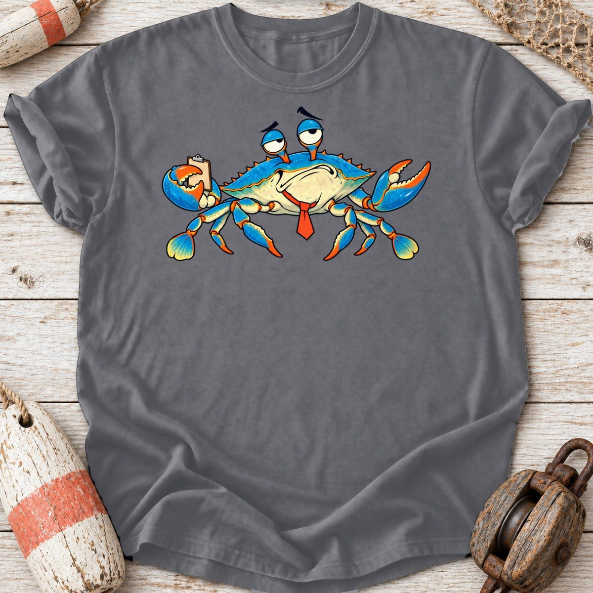 Grumpy Blue Crab