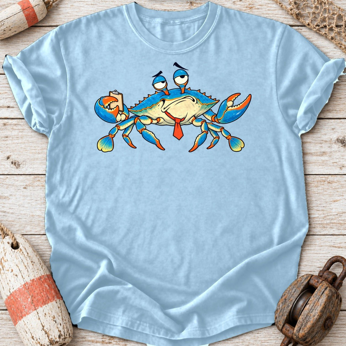 Grumpy Blue Crab