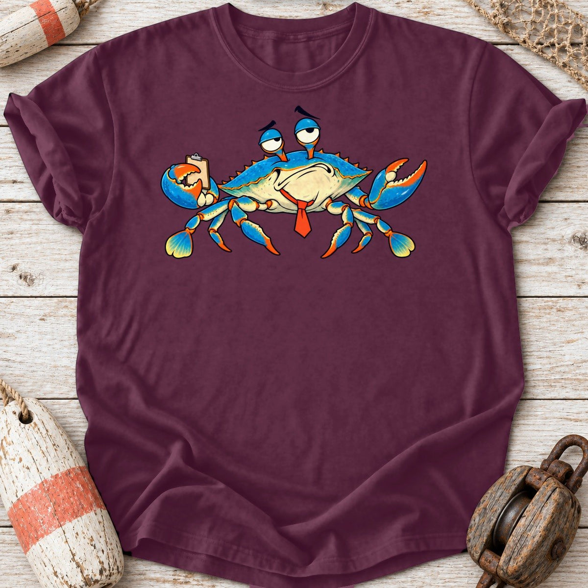 Grumpy Blue Crab