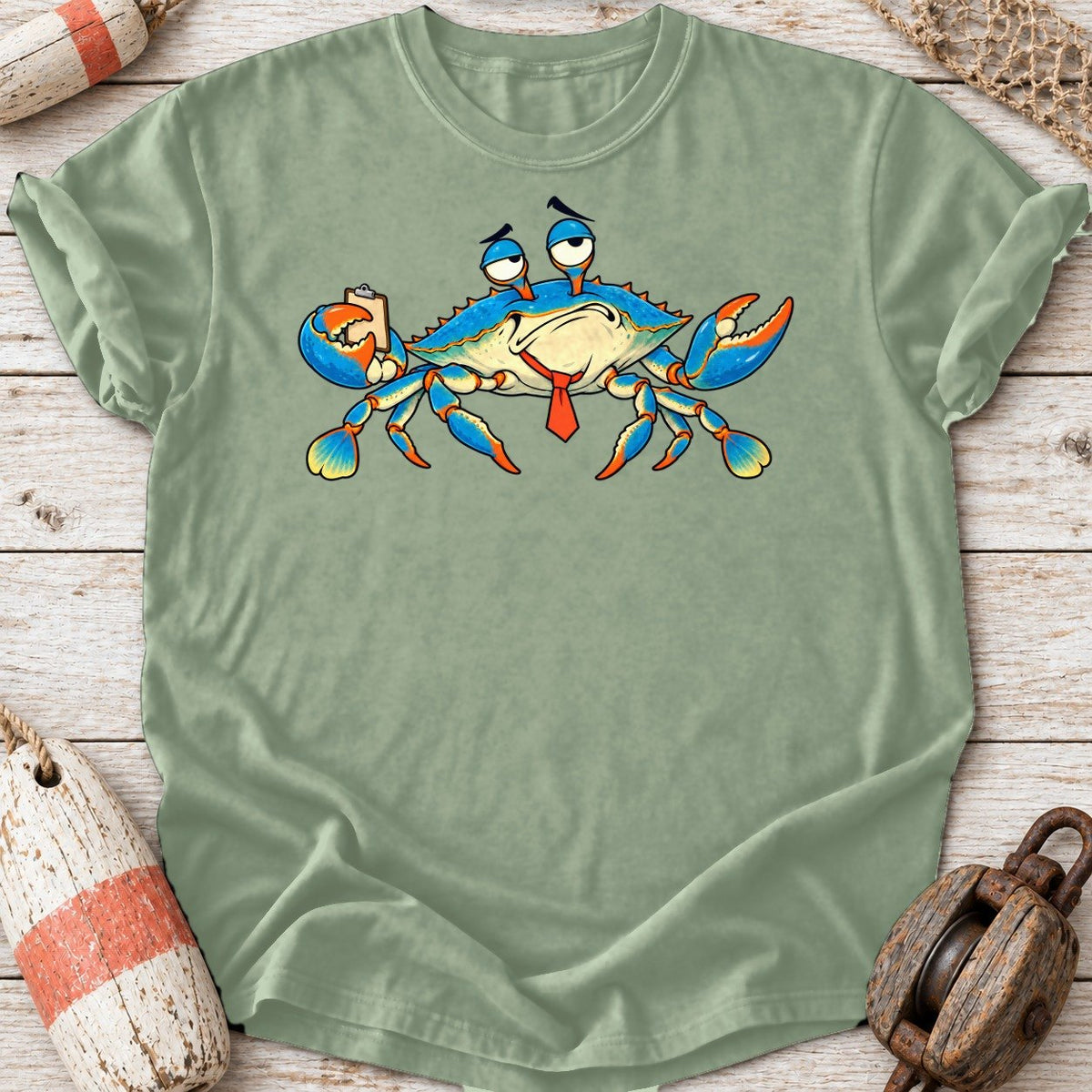Grumpy Blue Crab