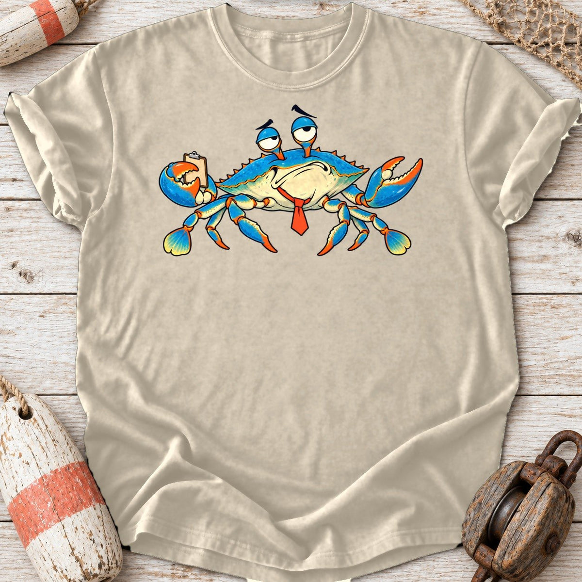 Grumpy Blue Crab
