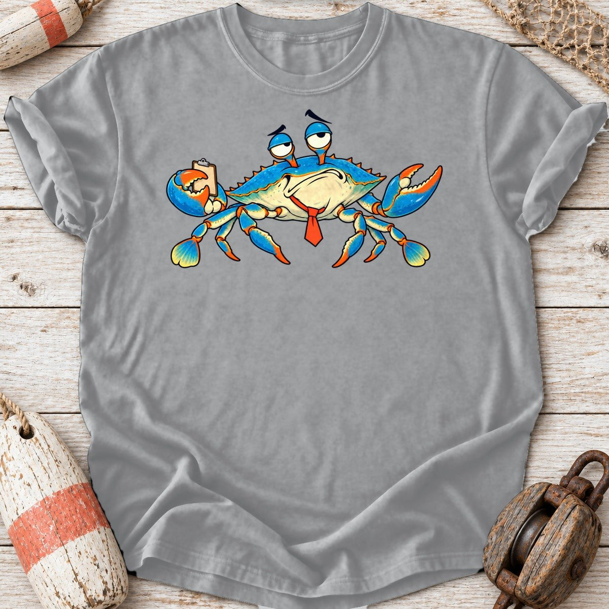 Grumpy Blue Crab