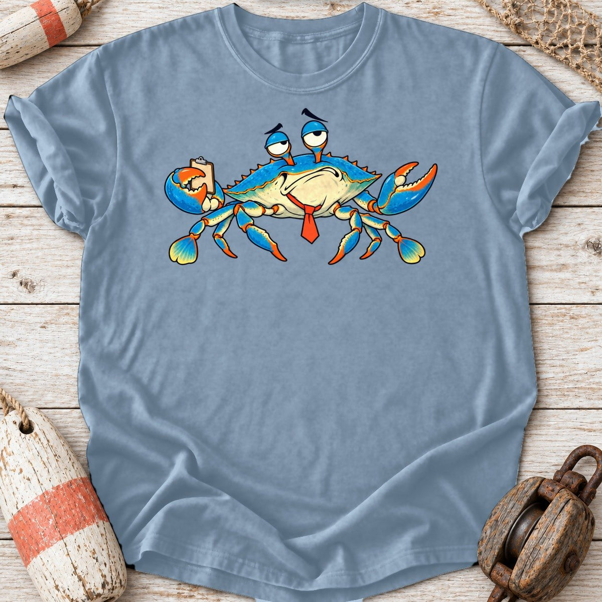 Grumpy Blue Crab