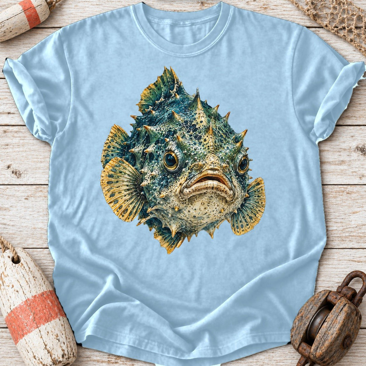 Grumpy Pufferfish
