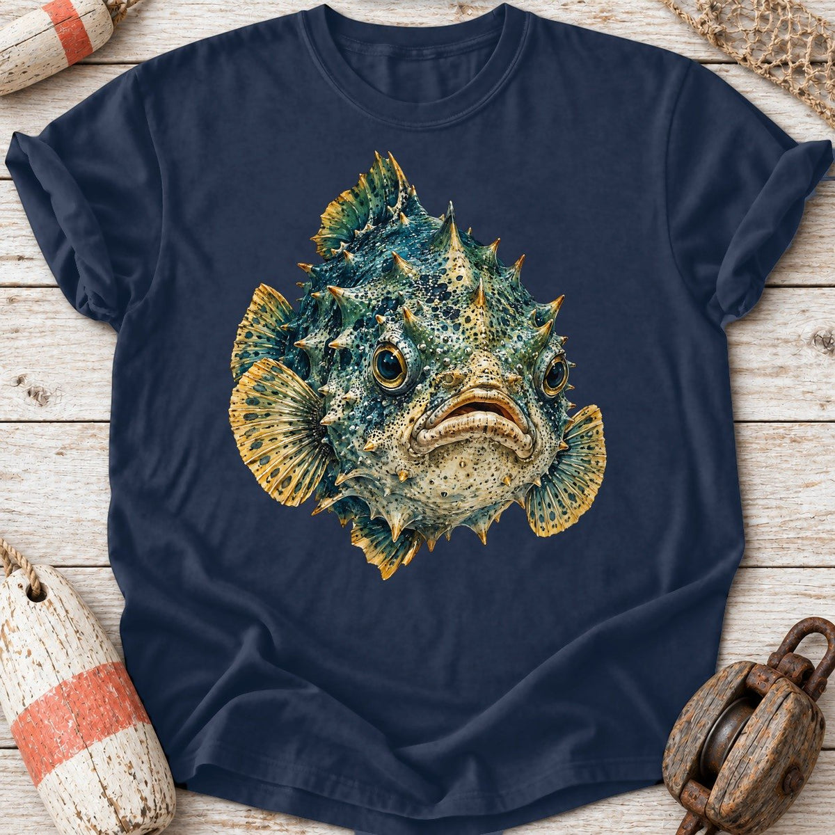 Grumpy Pufferfish