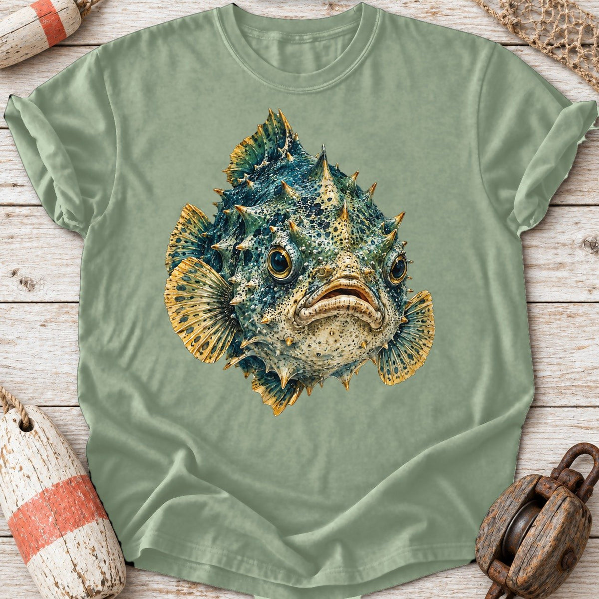 Grumpy Pufferfish