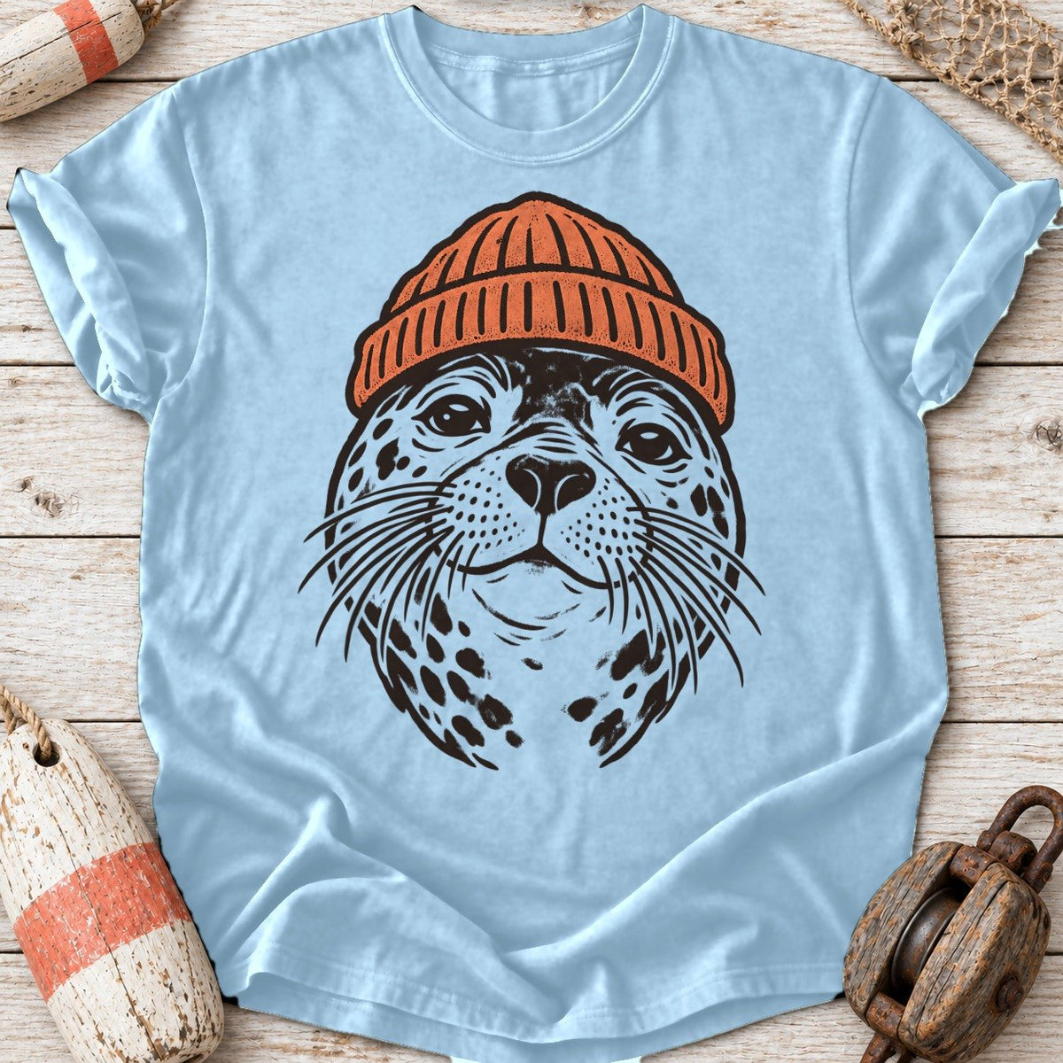 Harbor Seal in Beanie