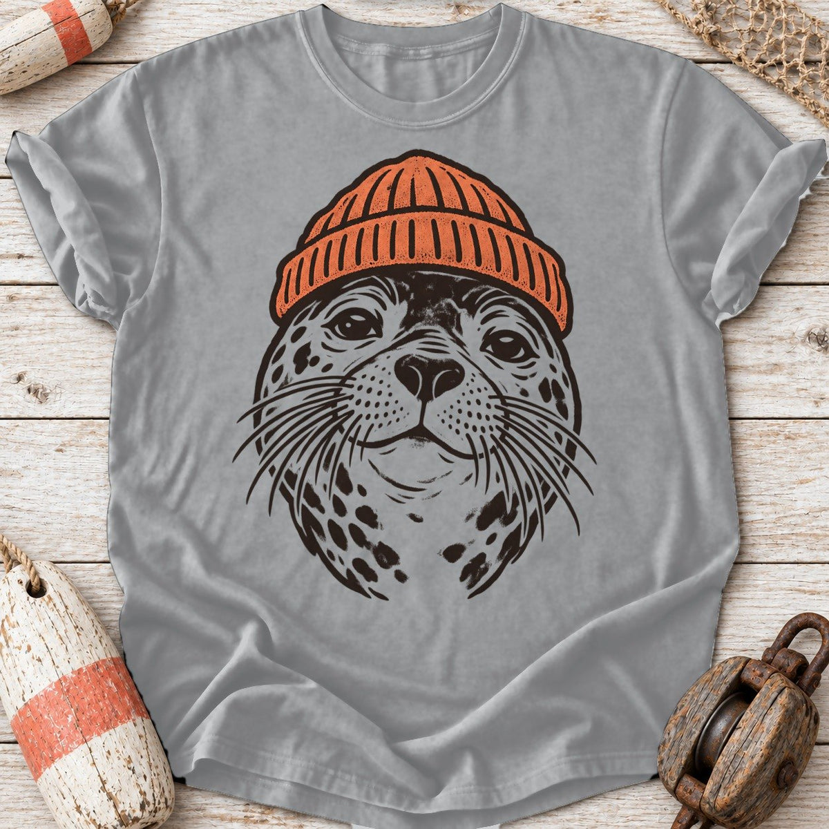 Harbor Seal in Beanie