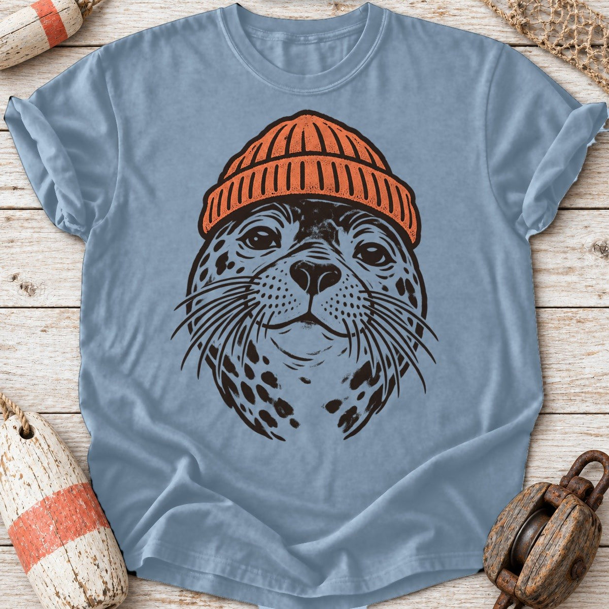 Harbor Seal in Beanie