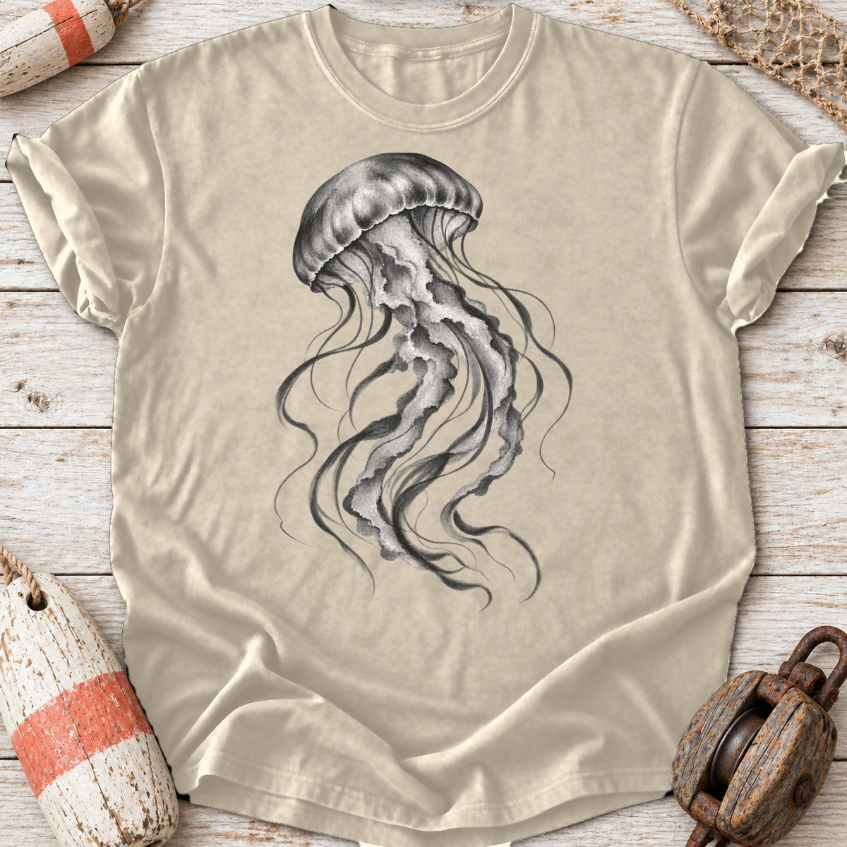 Ink Wash Jellyfish