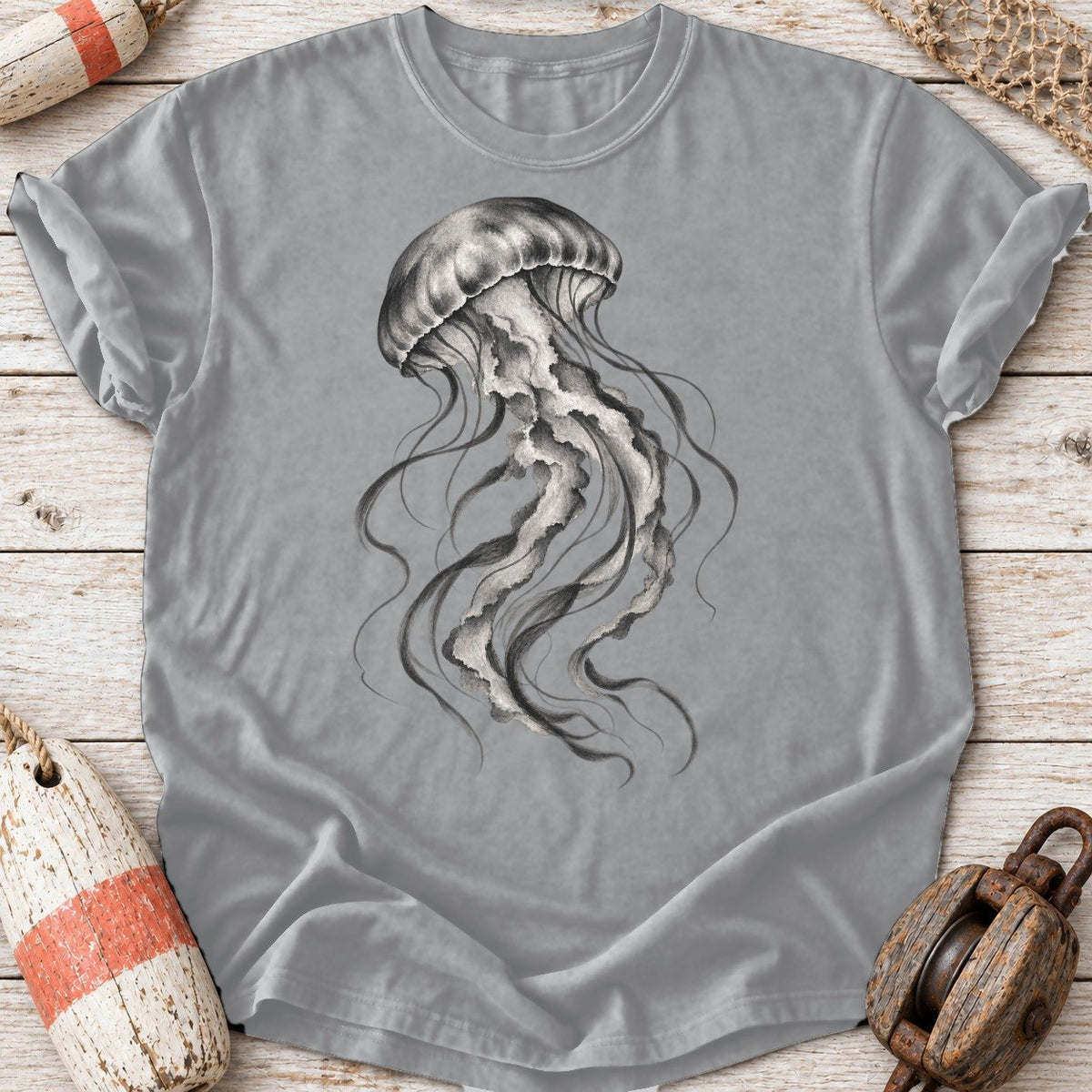 Ink Wash Jellyfish