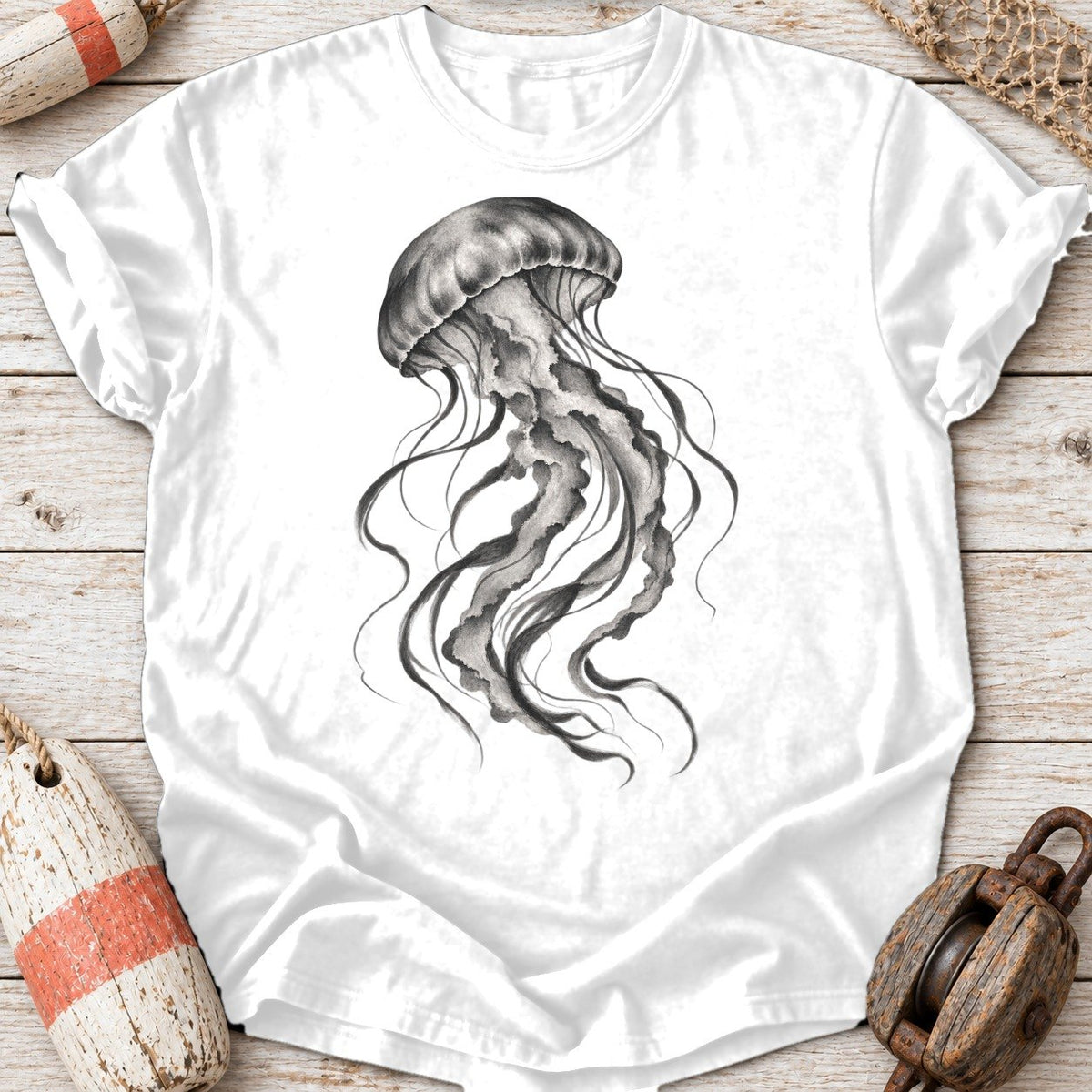 Ink Wash Jellyfish