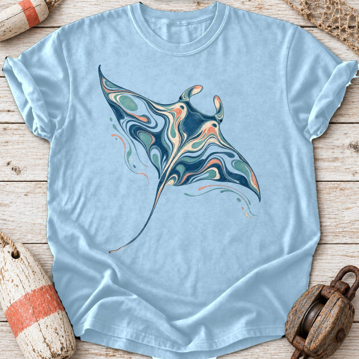 Marbled Manta Ray