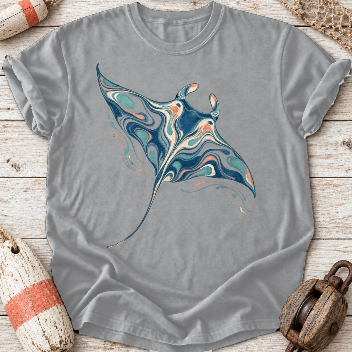 Marbled Manta Ray