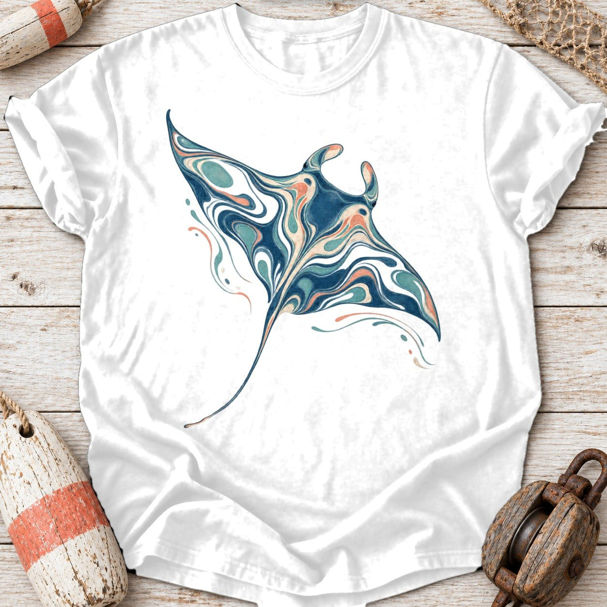 Marbled Manta Ray