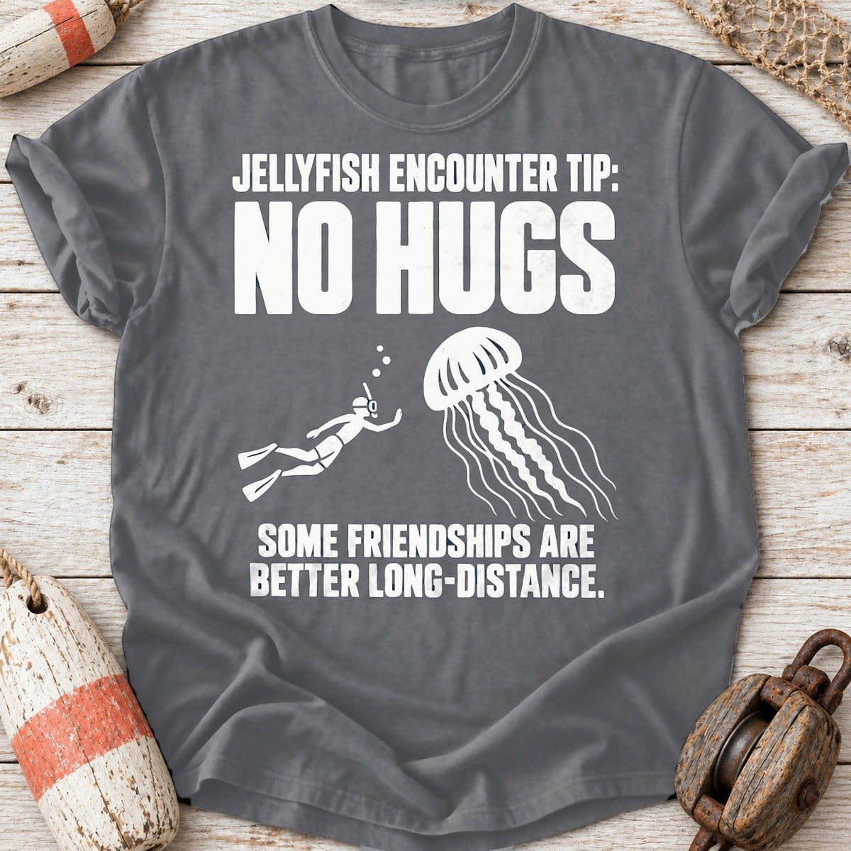 No Hugs Jellyfish