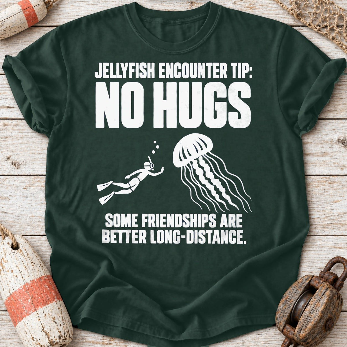 No Hugs Jellyfish