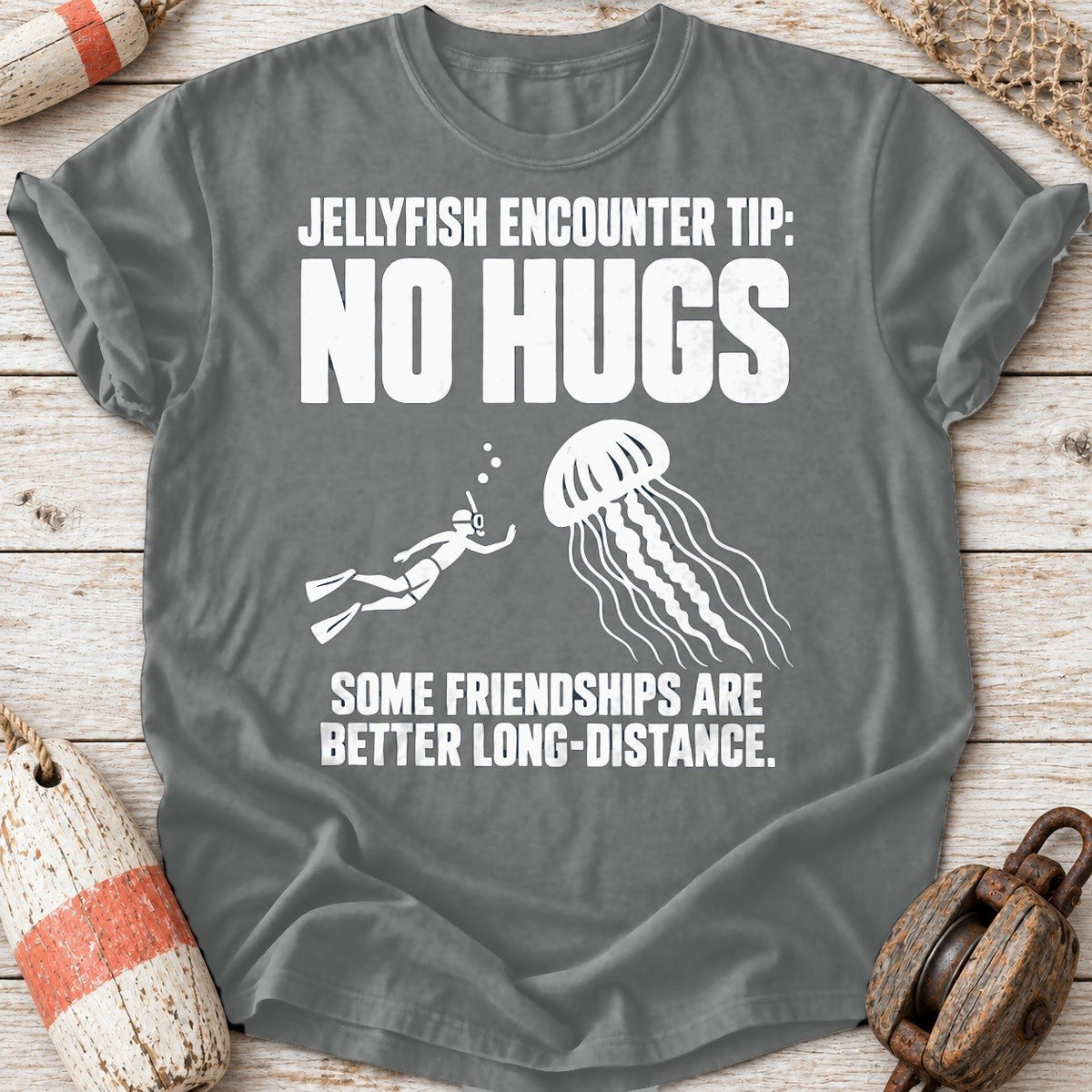 No Hugs Jellyfish