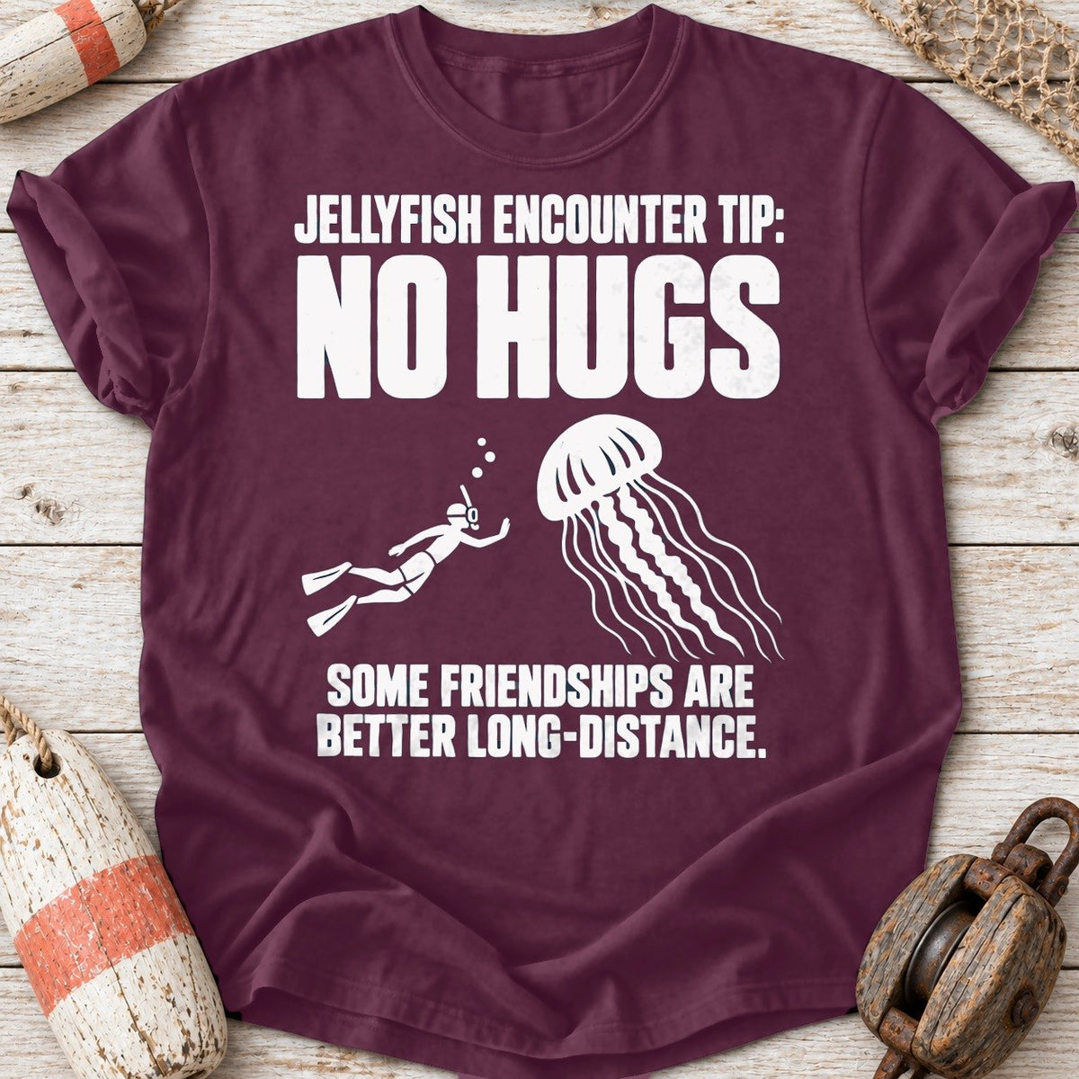 No Hugs Jellyfish