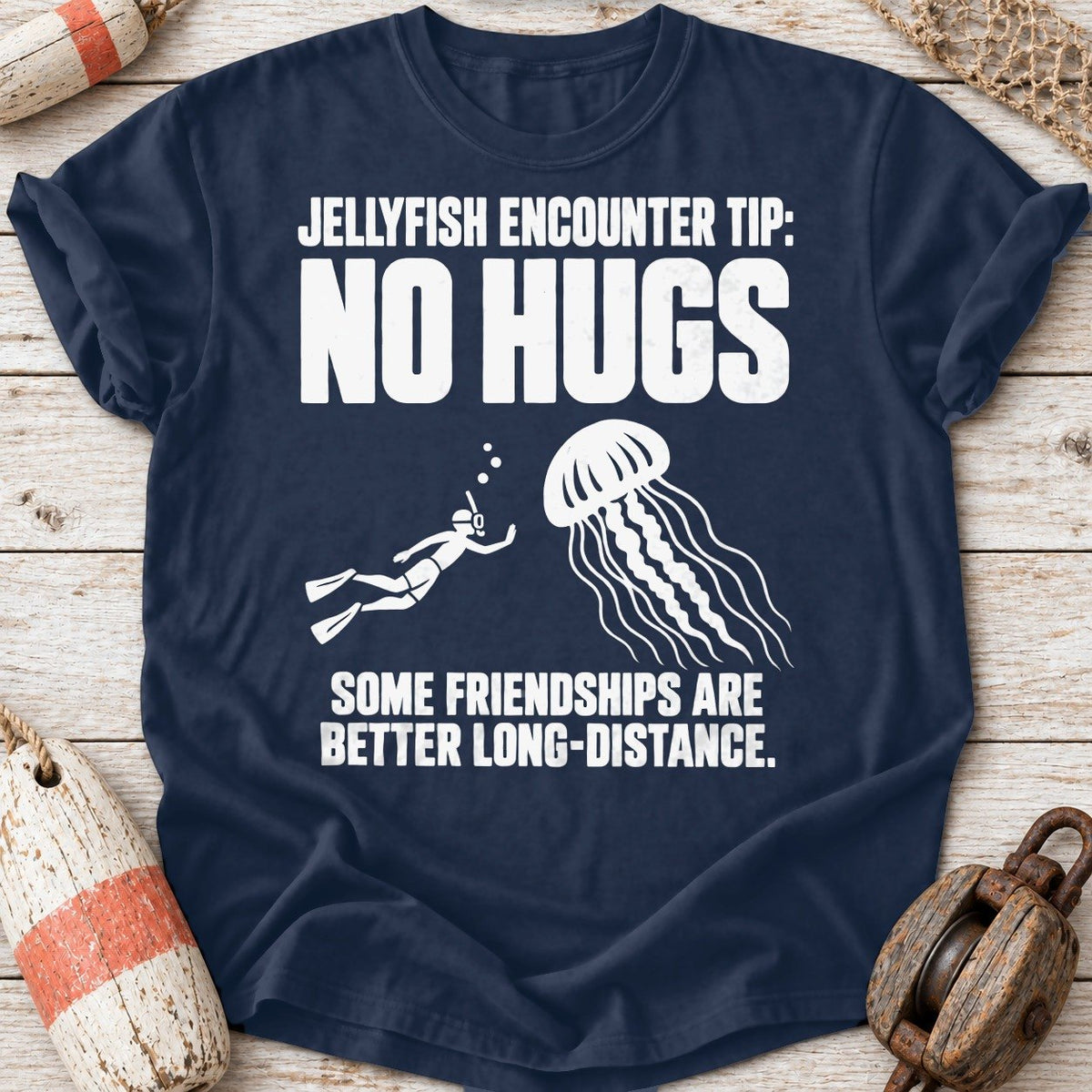 No Hugs Jellyfish