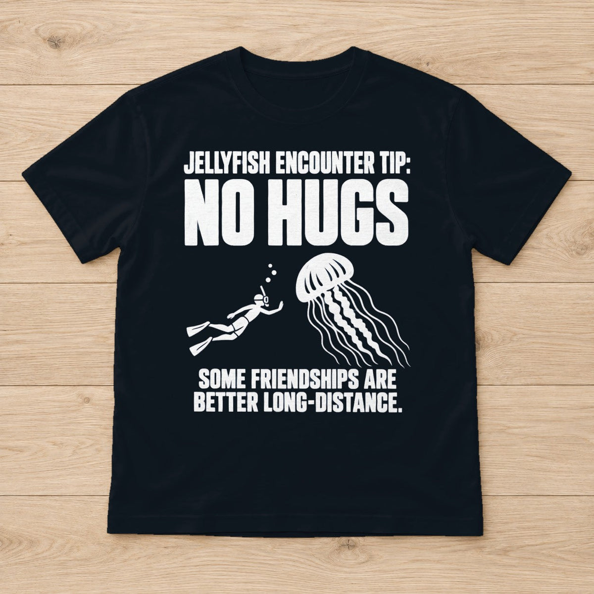 No Hugs Jellyfish