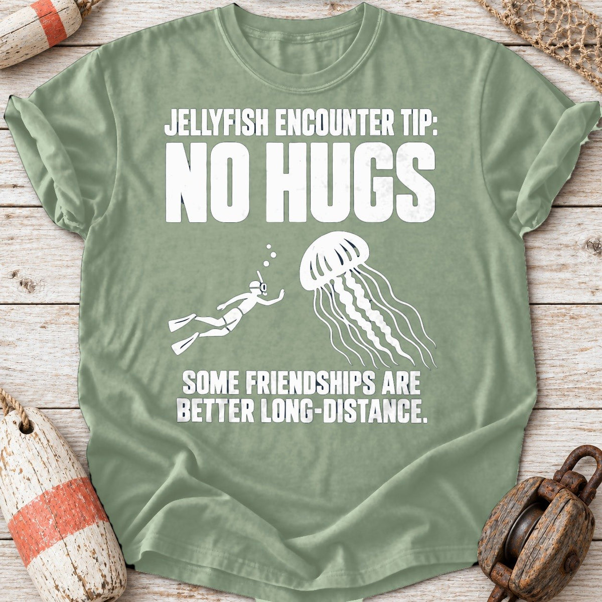 No Hugs Jellyfish