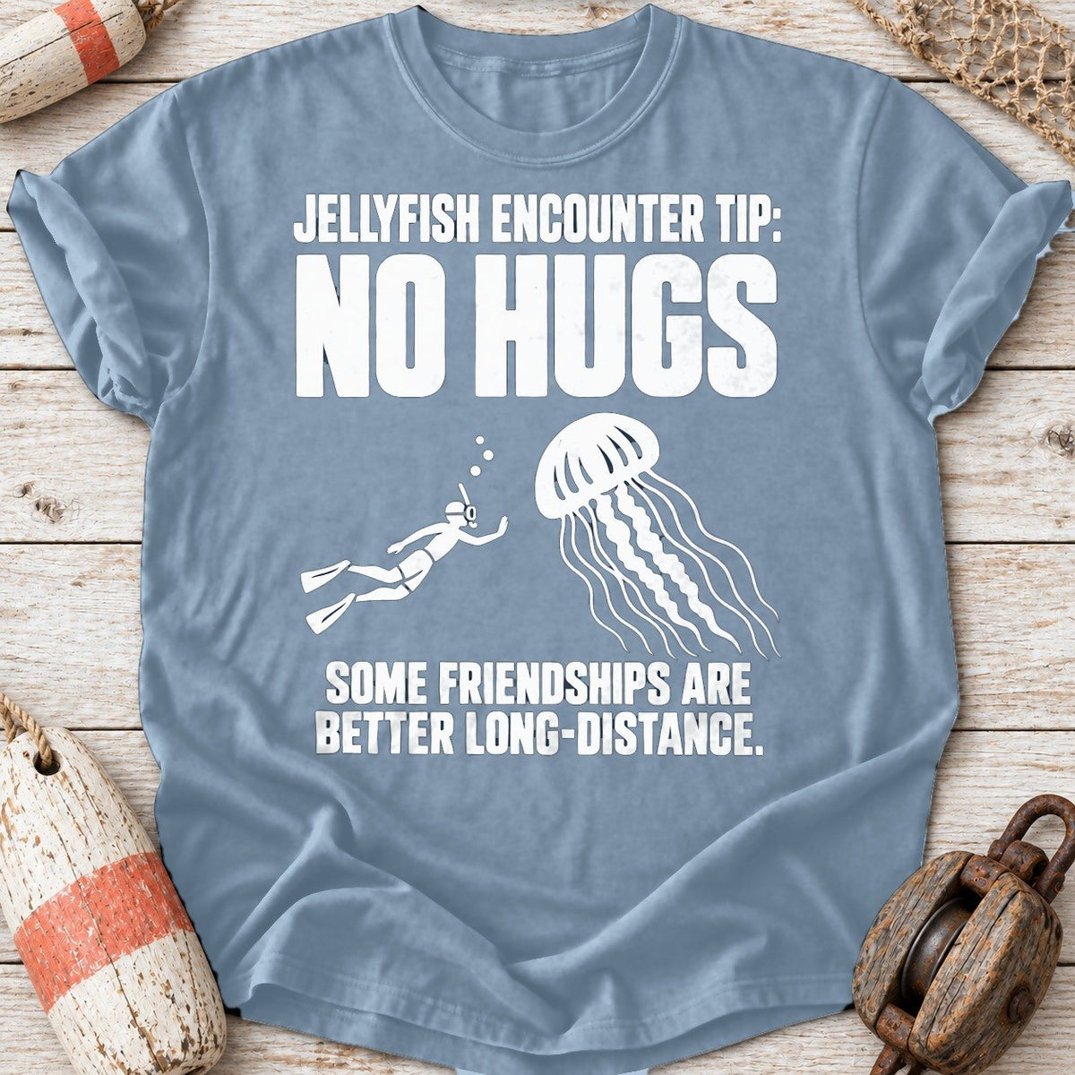 No Hugs Jellyfish