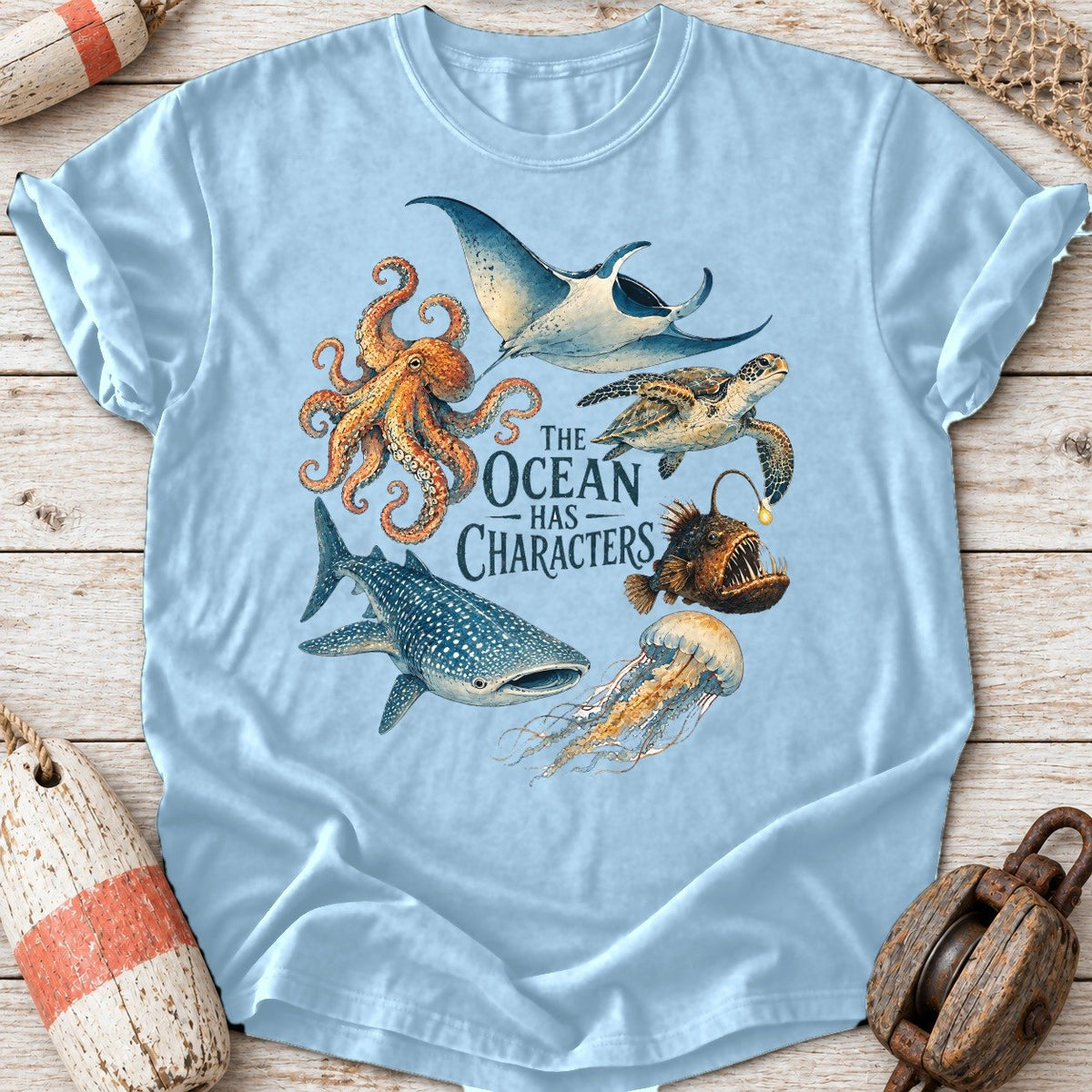 Ocean Has Characters