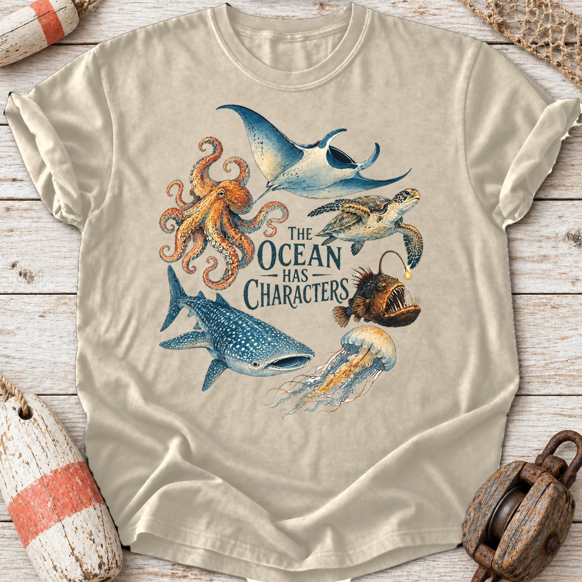 Ocean Has Characters