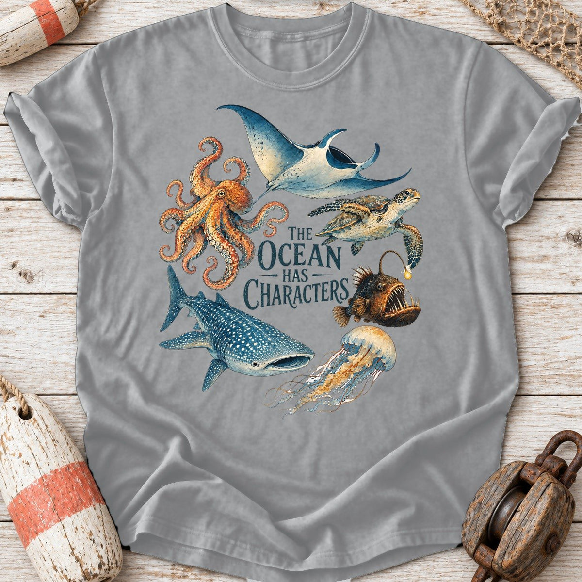 Ocean Has Characters
