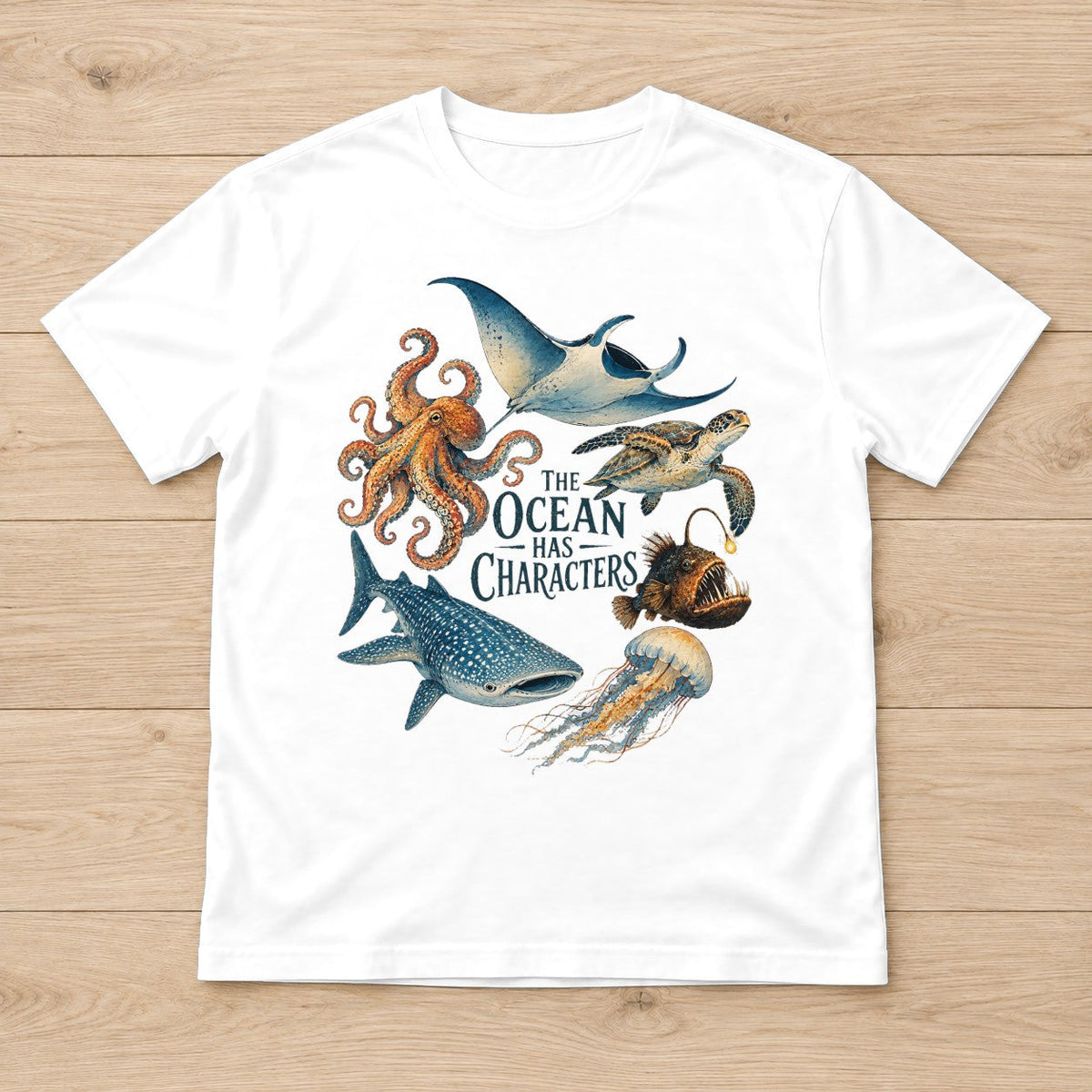 Ocean Has Characters