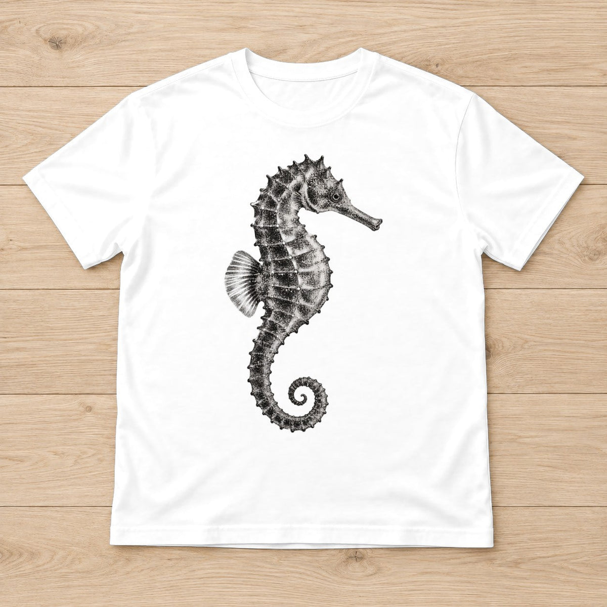 Seahorse Gyotaku