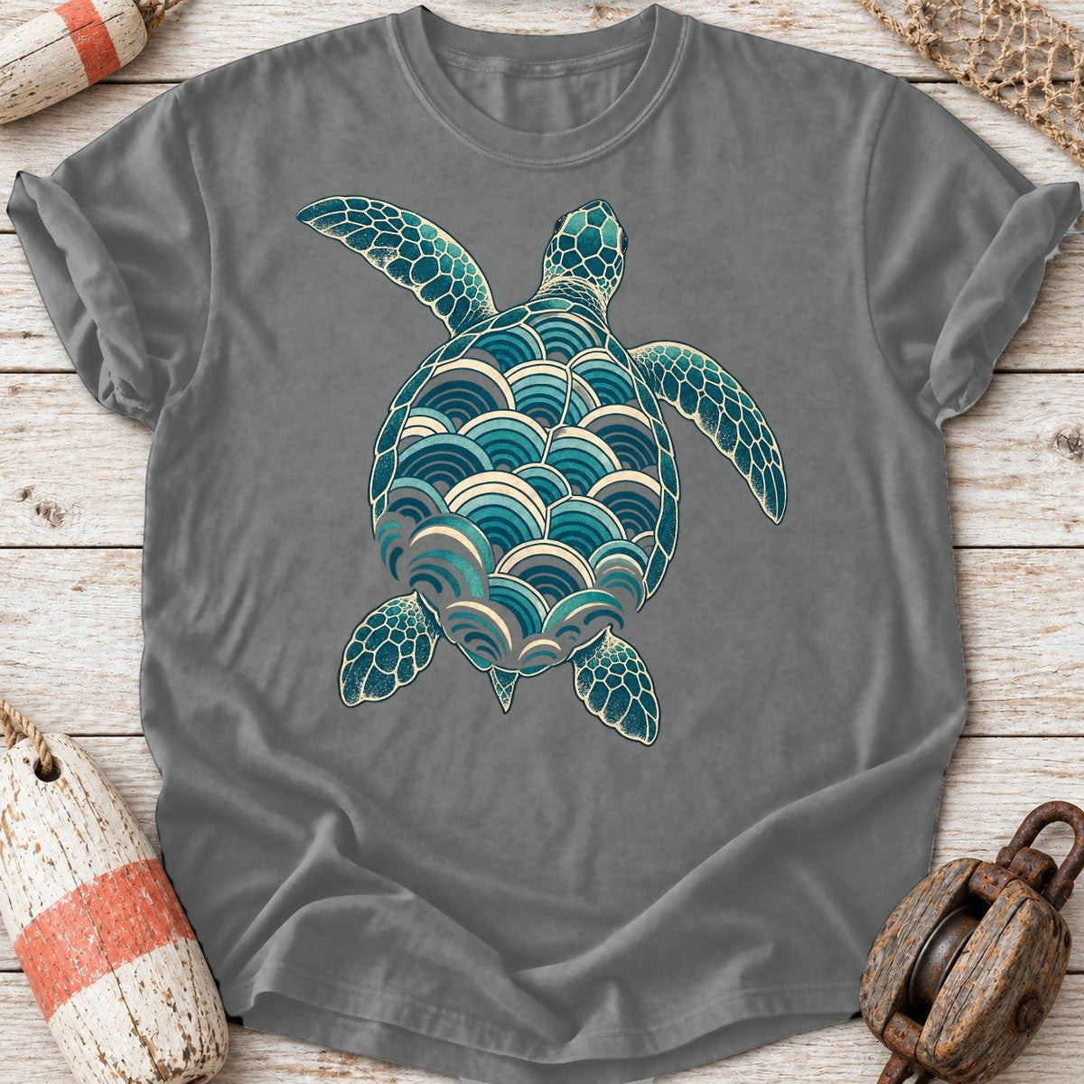 Seigaiha Sea Turtle
