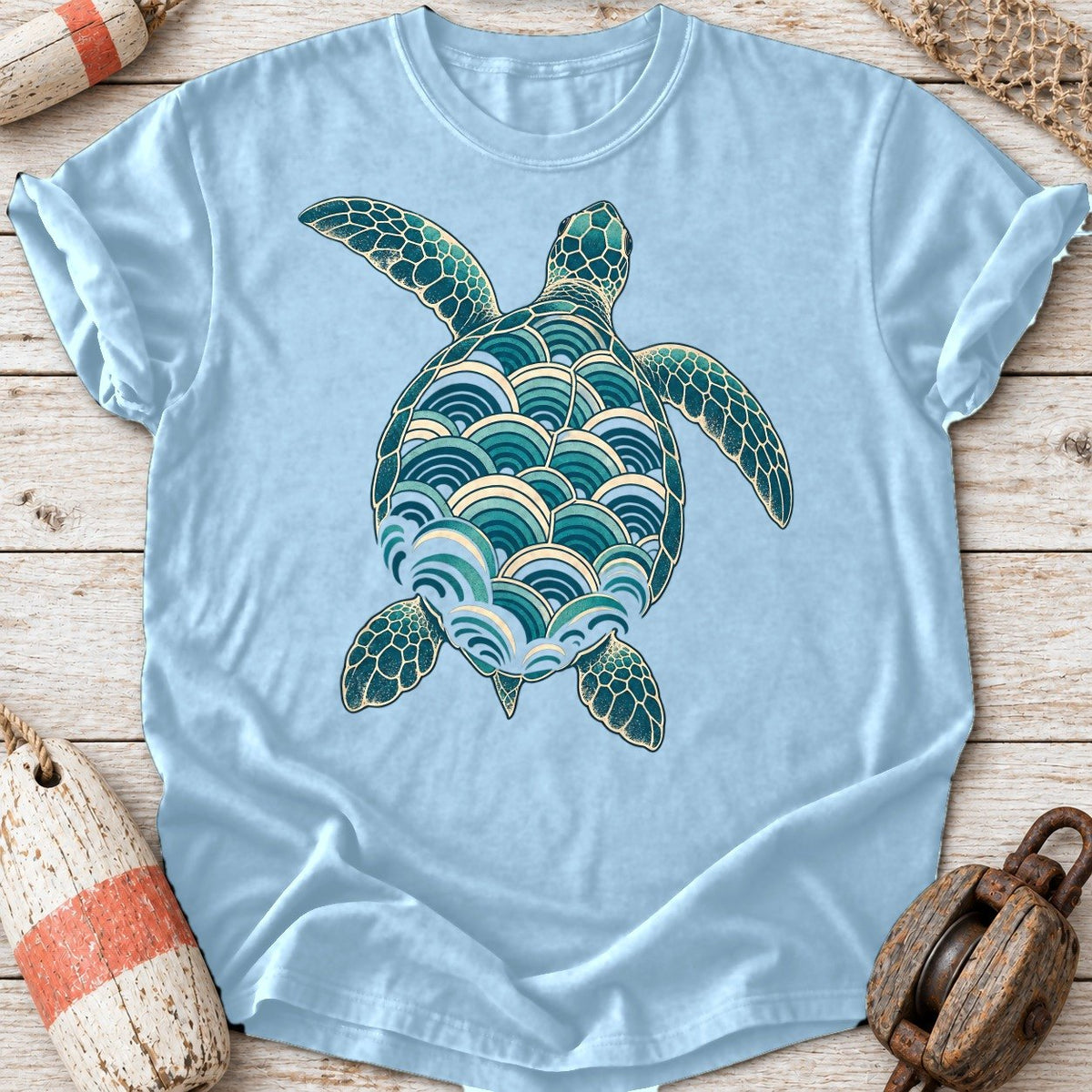 Seigaiha Sea Turtle