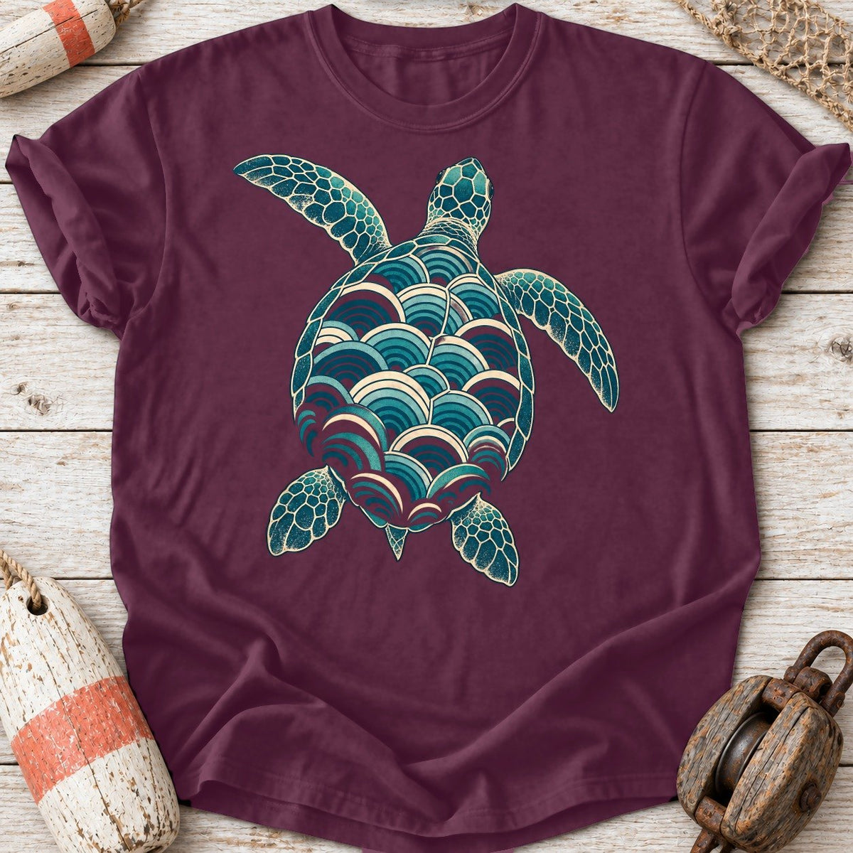 Seigaiha Sea Turtle
