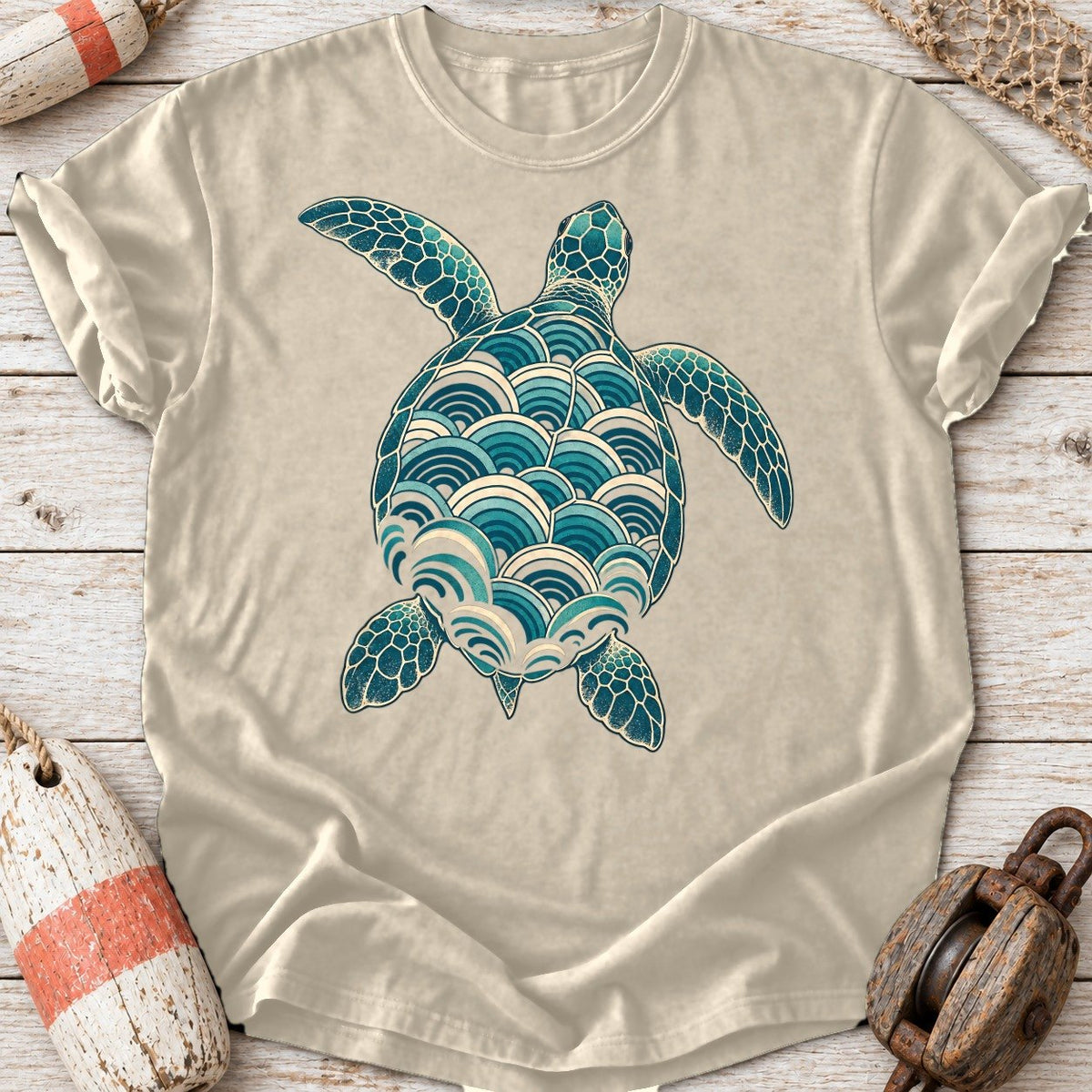 Seigaiha Sea Turtle
