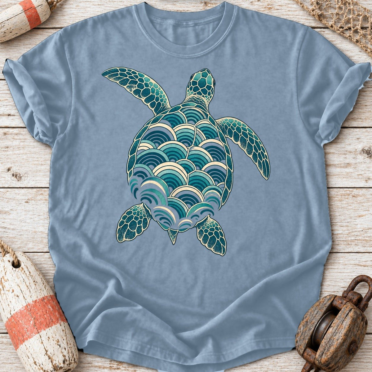 Seigaiha Sea Turtle
