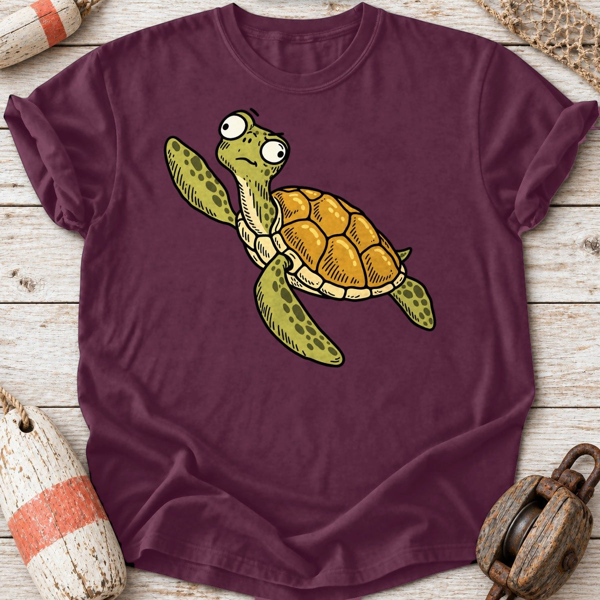 Skeptical Sea Turtle
