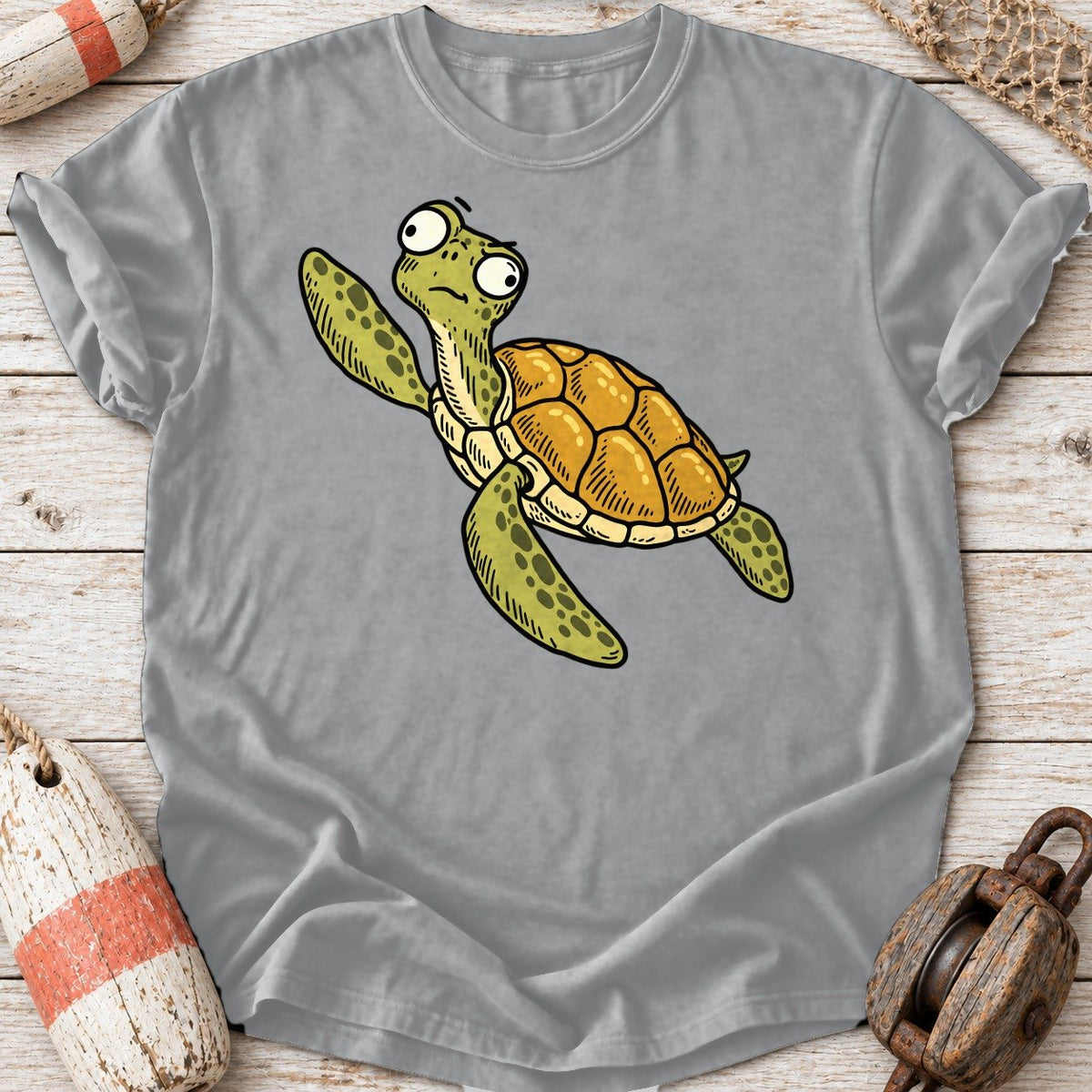 Skeptical Sea Turtle