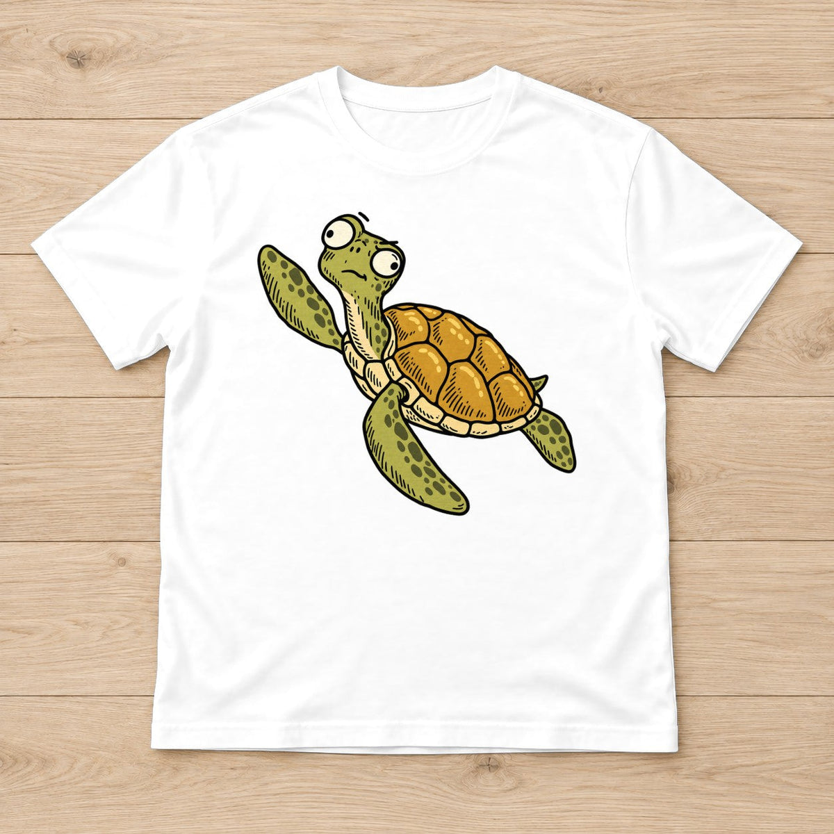 Skeptical Sea Turtle