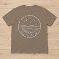Sky Above Sea Below t-shirt in Brown Savana