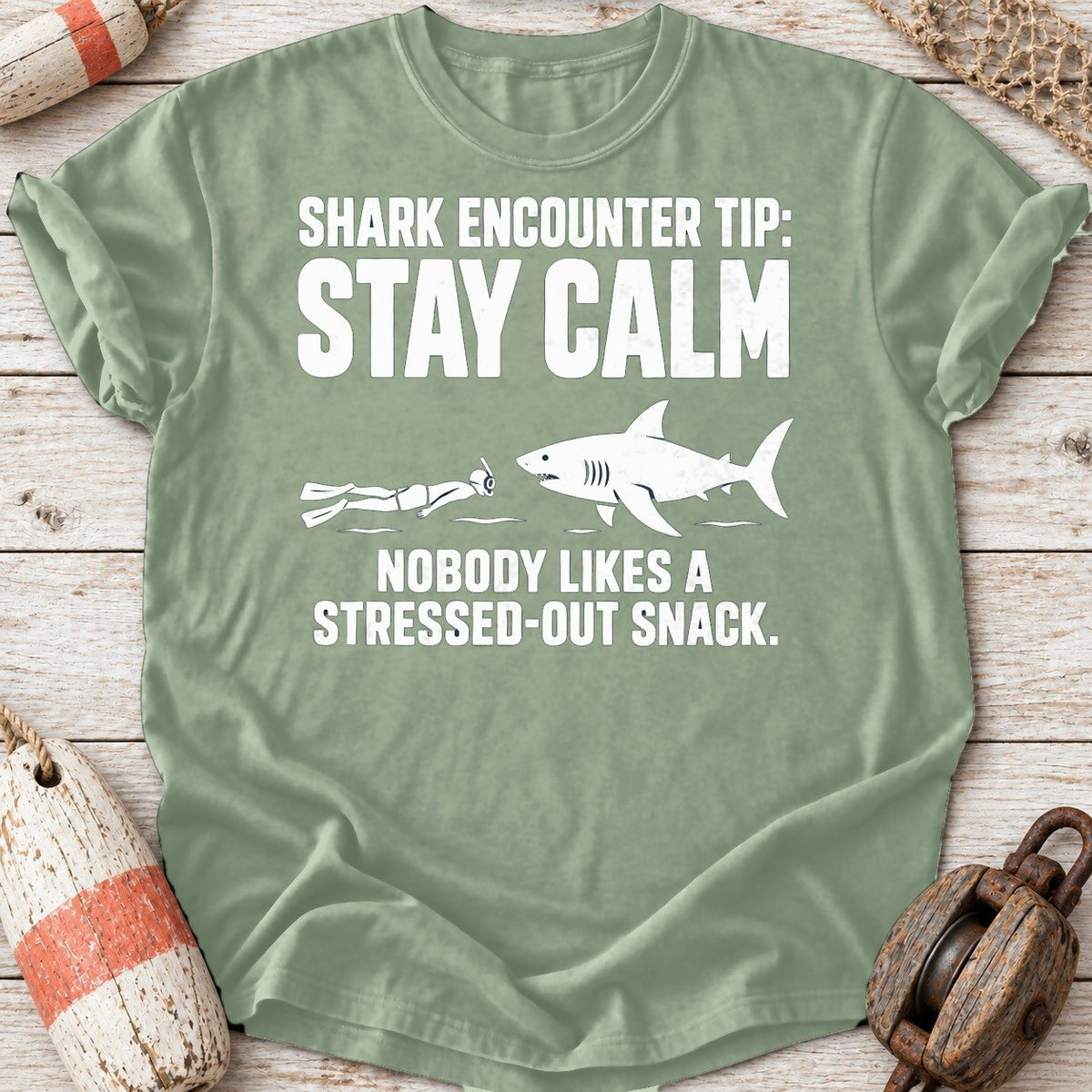 Stay Calm Shark