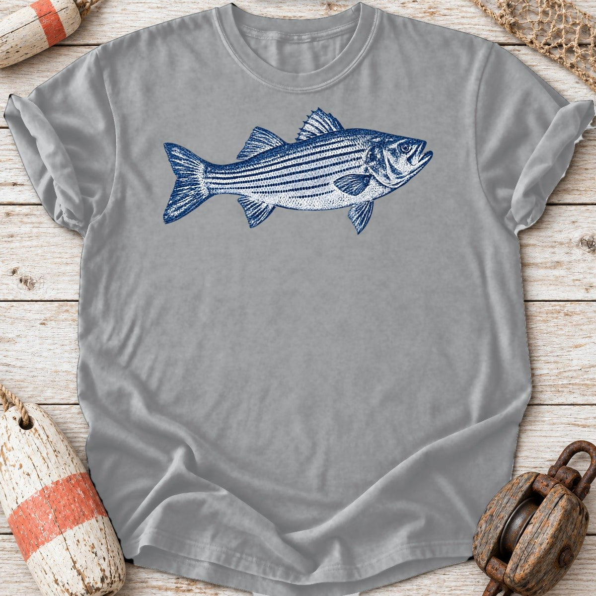 Striped Bass Gyotaku