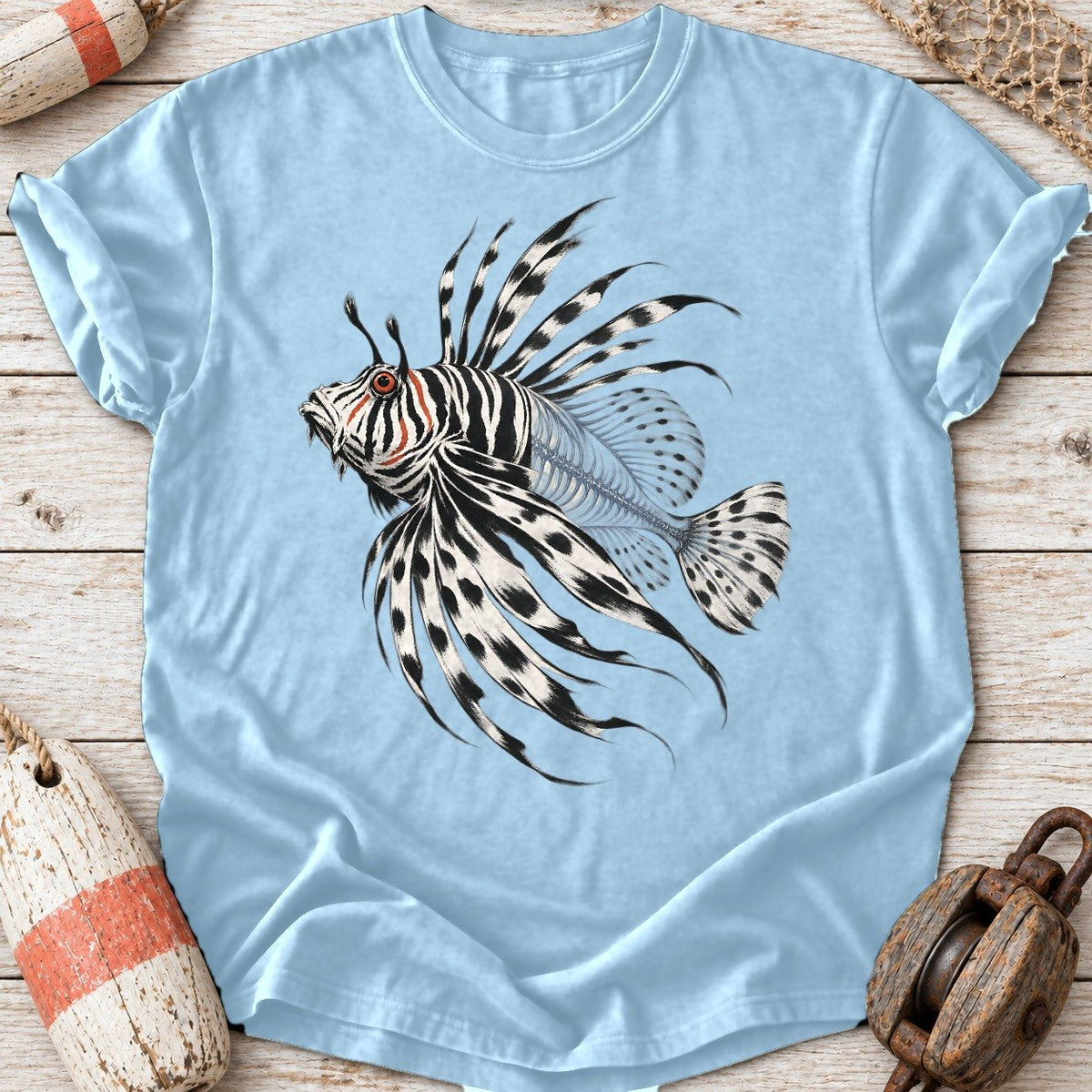 Sumi-e Lionfish
