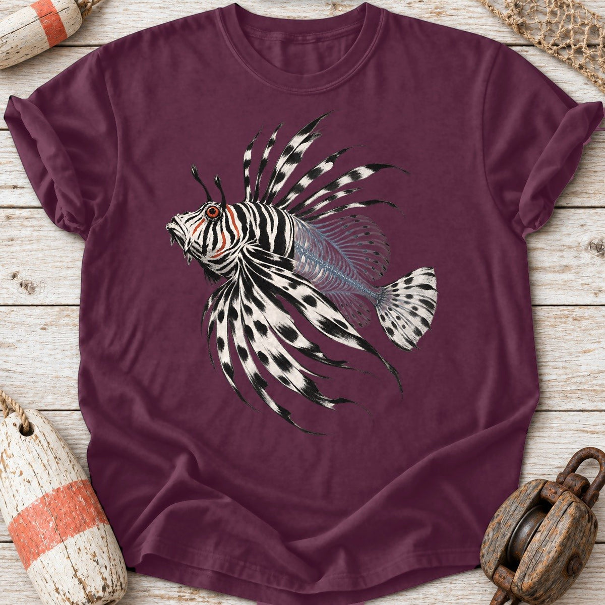 Sumi-e Lionfish